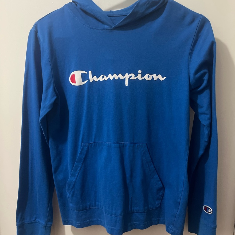 Champion Kids Royal Blue Hoodie